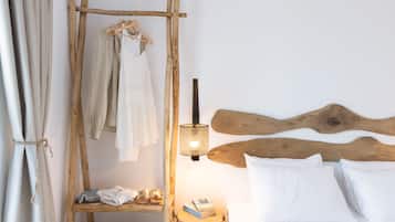 Kamar Double Standar, 1 kamar tidur, pemandangan laut terbatas | Kedap suara, Wi-Fi gratis, dan seprai linen