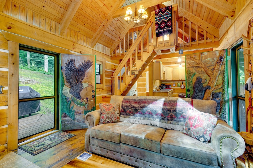 Cozy Log Cabin On 11 Acres: 3 Mi To Cherokee Lake! - Norris Lake, TN