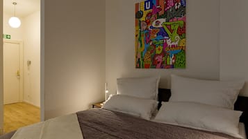 1 Schlafzimmer, Bügeleisen/Bügelbrett, kostenloses WLAN, Bettwäsche