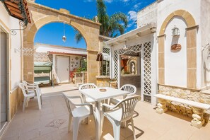 Outdoor dining - 3423 Villetta Luna Maria by Barbarhouse (Nardò)