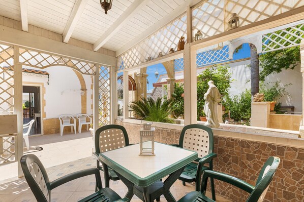 Villa | Terrace/patio - 3423 Villetta Luna Maria by Barbarhouse (Nardò)