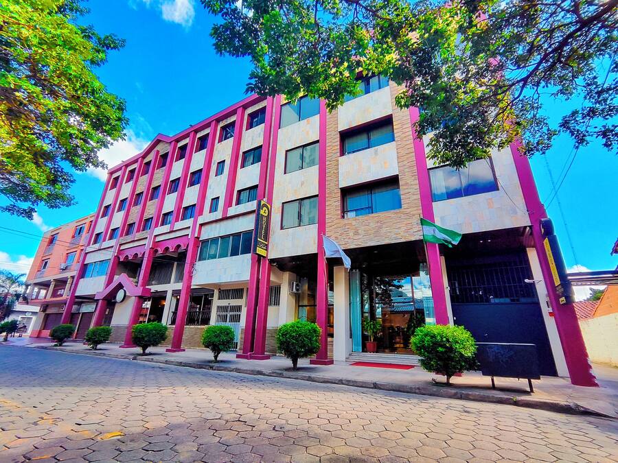 Voorkant van accommodatie