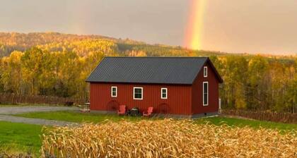 Private Mountain View Cabin in Aroostook on Mars Hill Mountain