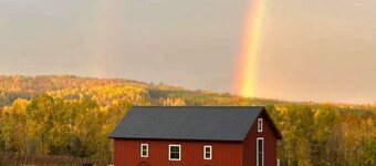 Private Mountain View Cabin in Aroostook on Mars Hill Mountain