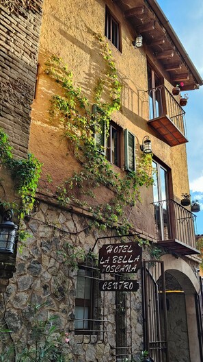 Fassade der Unterkunft