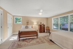 Desk, iron/ironing board, travel crib, free WiFi