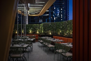 3 restaurants, breakfast, lunch, dinner served; Mediterranean cuisine