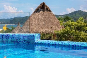 Una piscina riscaldata