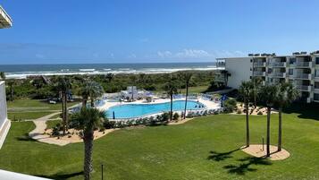 Indoor pool, outdoor pool