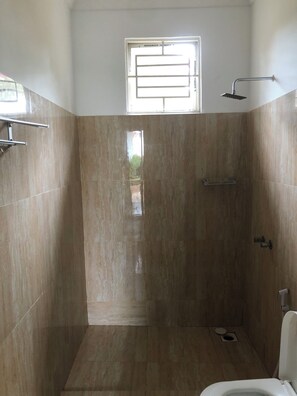 Shower, slippers