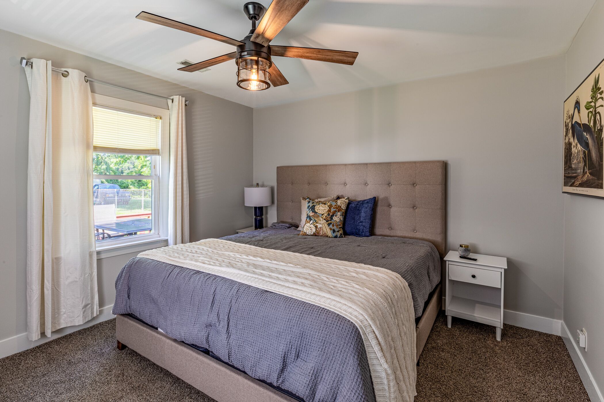 2 bedrooms, desk, iron/ironing board, free WiFi