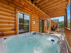 Baignoire à remous extérieure
