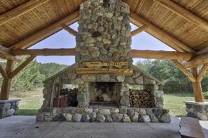 Property grounds - Beautiful lakeside cabin in the woods.  Eagles, loons, wildlife abound.   (Levering)