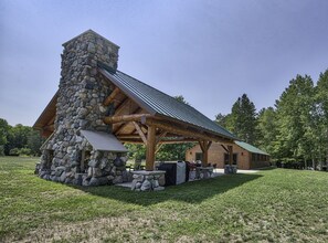 Property grounds - Beautiful lakeside cabin in the woods.  Eagles, loons, wildlife abound.   (Levering)