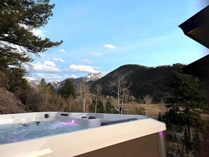 Utendørs boblebad