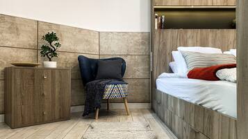 Iron/ironing board, free WiFi, bed sheets