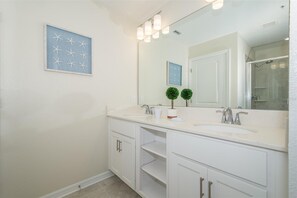 Sèche-cheveux, serviettes fournies, savon, papier toilette