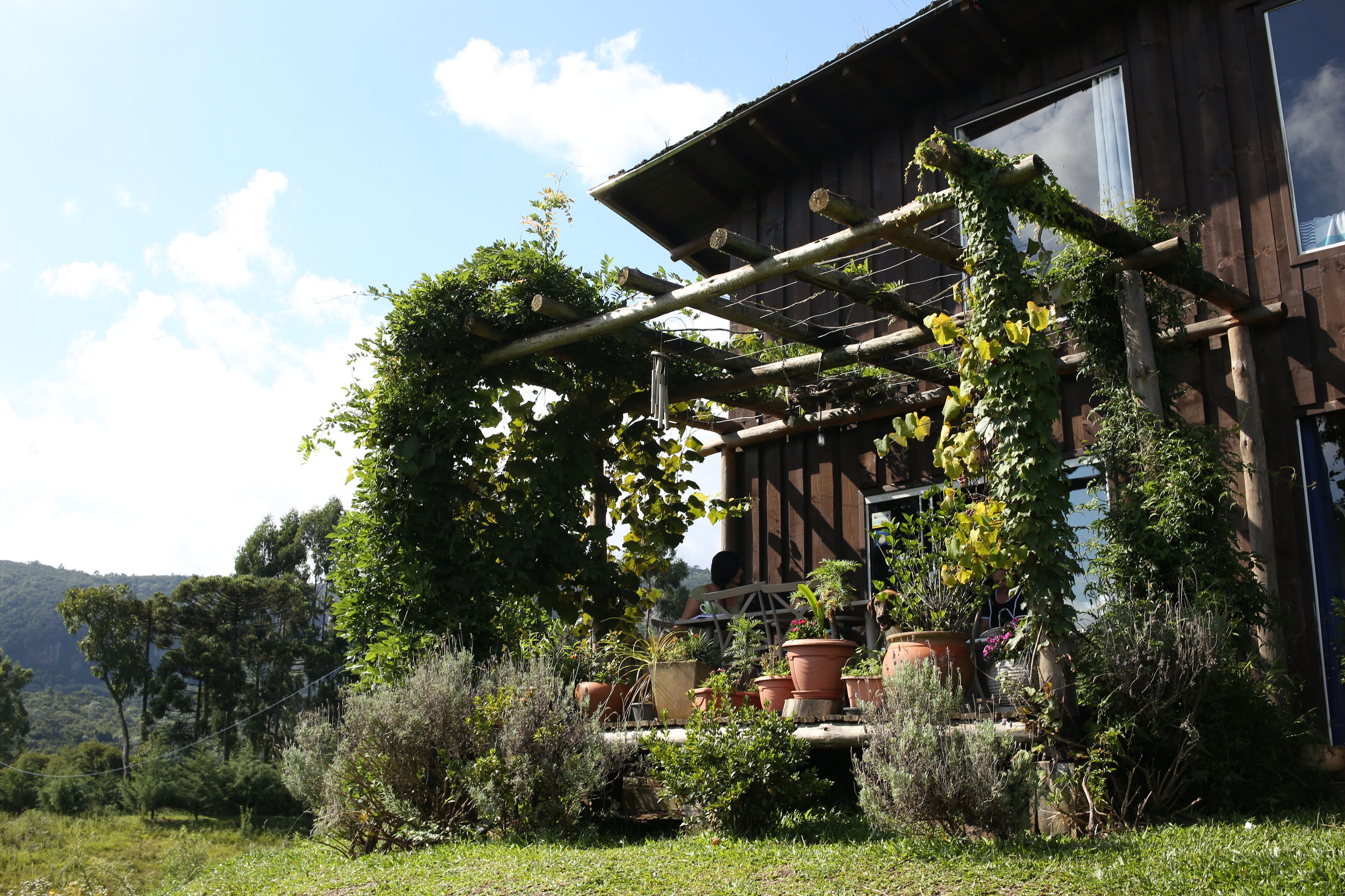 Fassade der Unterkunft