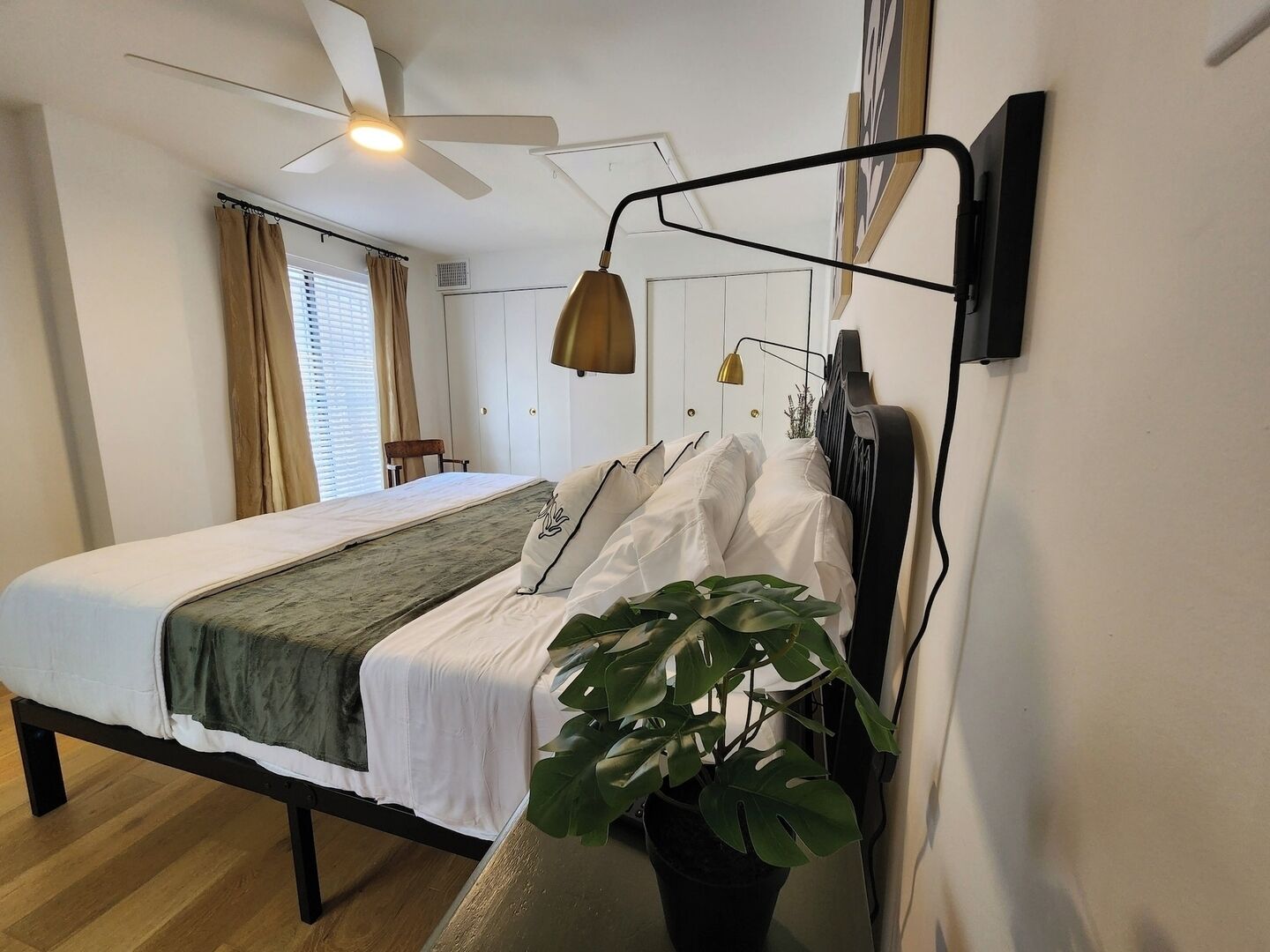 2 chambres, fer et planche à repasser, Wi-Fi