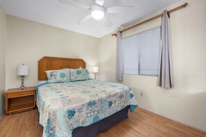 2 bedrooms, iron/ironing board, travel crib, free WiFi