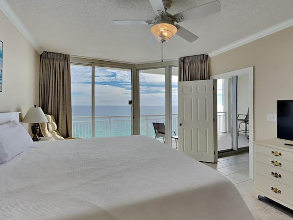 公寓式客房, 多张床, 阳台, 海洋景观 | 2 多间卧室、特色装修、特色家居、免费 WiFi