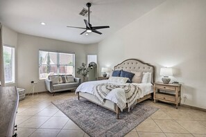 5 chambres, Wi-Fi, literie fournie