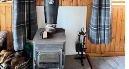 Highland Cabin on the Sea “Birch” @Appin House