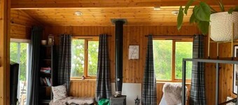 Highland Cabin on the Sea “Birch” @Appin House
