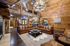 Télévision, cheminée