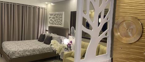 1 soverom, strykejern/-brett, wi-fi og sengetøy