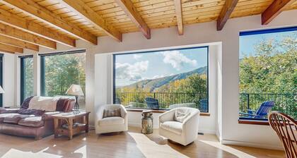 Inviting home with mountain view, skiing, sauna, & W/D