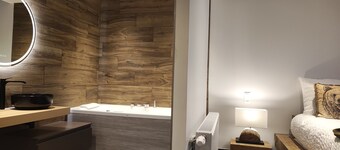 Géraniums et Neige Fraîche