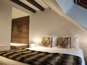 Deluxe-Penthouse, 1 Queen-Bett und Schlafsofa