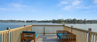 Waterfront home perfect for the whole extended family!!!