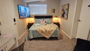 1 bedroom, desk, iron/ironing board, free WiFi