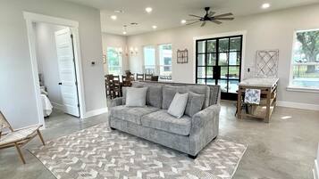 TV connectée, cheminée