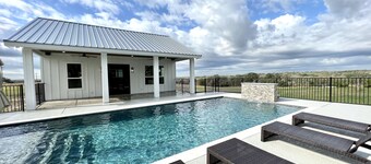 NEW Pool House, on A Ranch, 15 miles from Round Top
