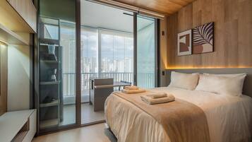 Apartamento Urbano 1008 | Wi-Fi de cortesia, roupa de cama