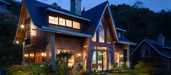 Chalet in the blue ridge mountains of Virginia