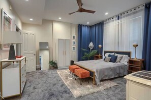 2 dormitorios, tabla de planchar con plancha, wifi y ropa de cama