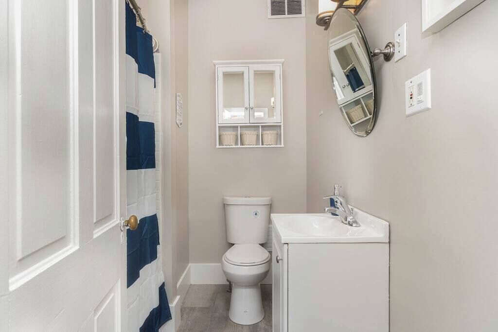 Shower, hair dryer