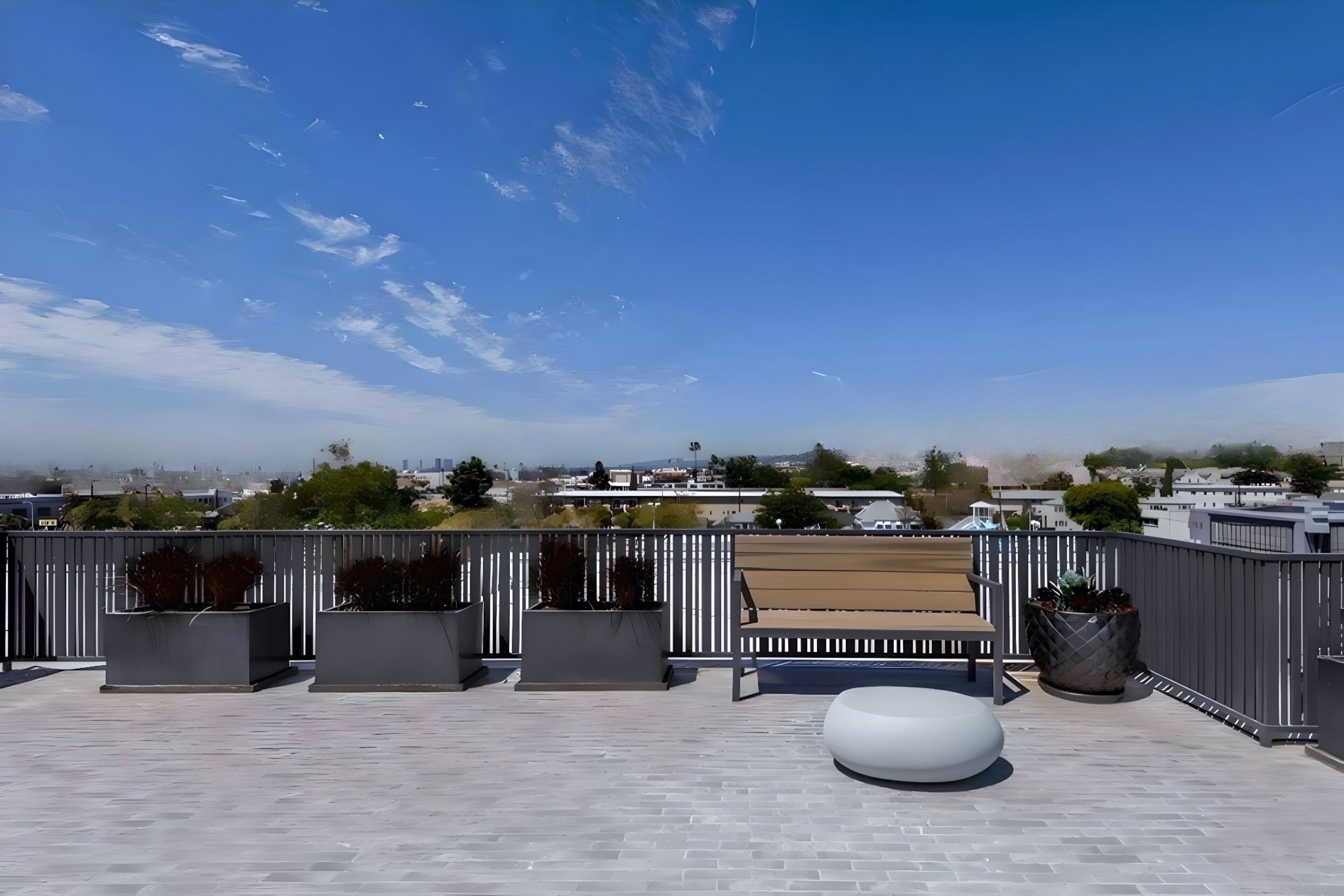 Rooftop terrace
