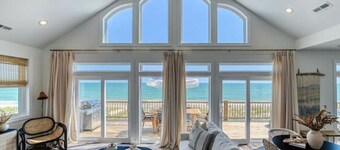 Brand New Oceanfront North Topsail Beach, Private Pool, Hot Tub, and Elevator!