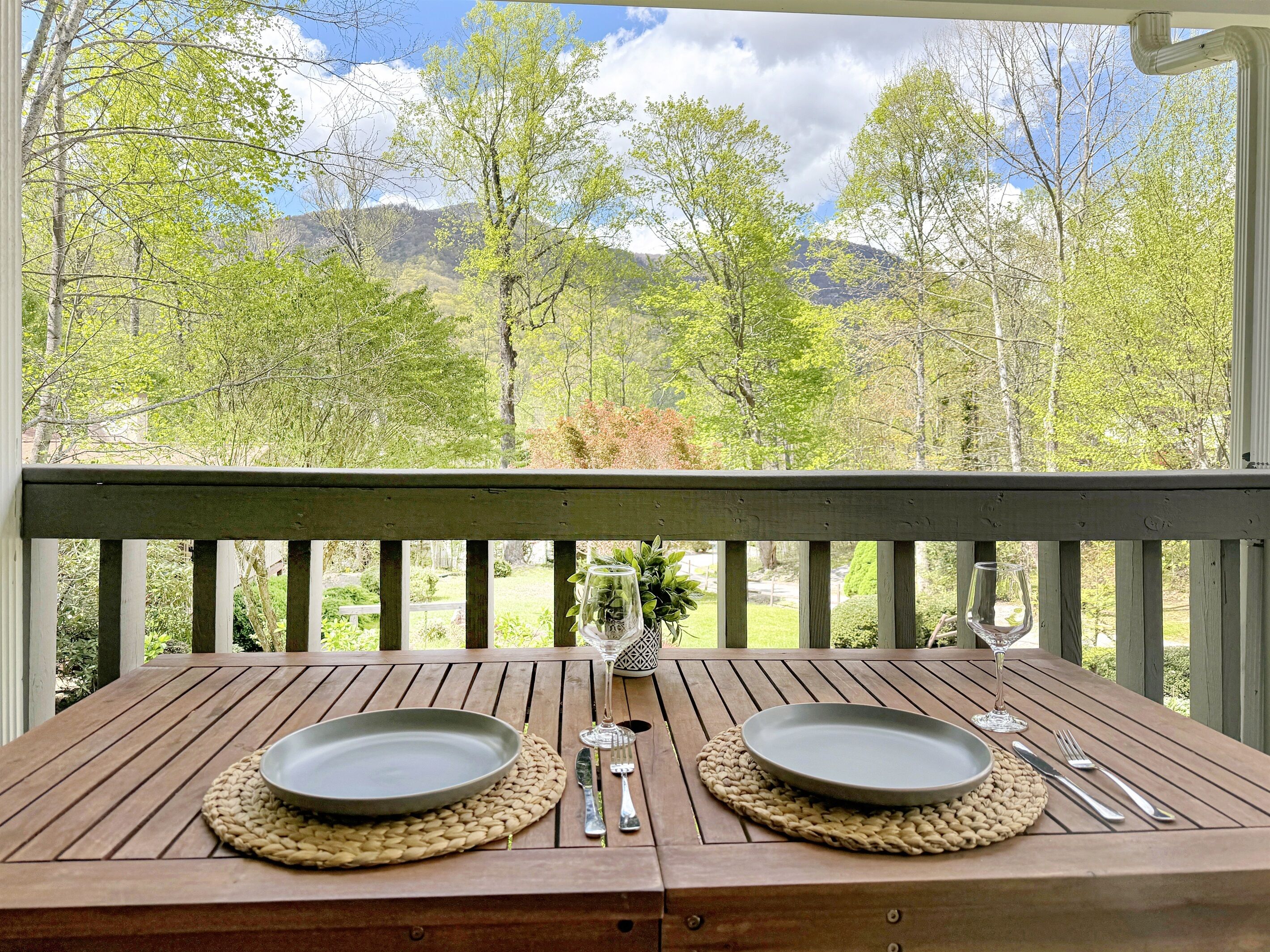 Opções para refeição ao ar livre