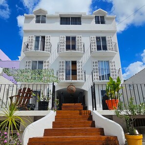 Façade de l’hébergement