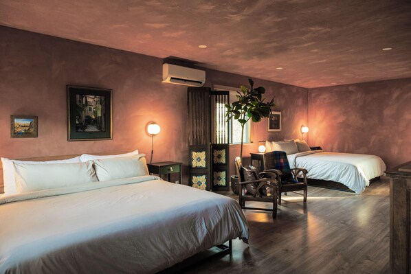 3 makuuhuonetta, silitysrauta/-lauta, vauvan matkasänky, ilmainen Wi-Fi