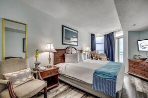 2 bedrooms, iron/ironing board, free WiFi, bed sheets - Spectacular Ocean and Coastline Views Condo, Carolinian Beach Resort 14th Floor (Myrtle Beach)