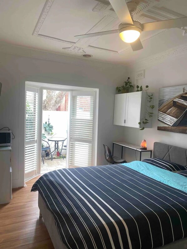 1 soveværelse, strygejern/strygebræt, Wi-Fi, sengetøj