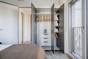 2 chambres, fer et planche Ă repasser, Wi-Fi, literie fournie