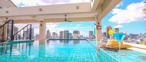 Rooftop pool